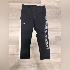 Under Armour Black Compression Leggings Size Small